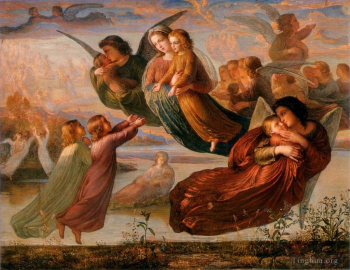 路易斯·詹莫特 的油画作品 -  《天空纪念品之诗》