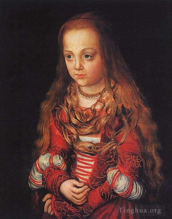 老卢卡斯·克拉纳赫 的油画作品 -  《萨克森公主》