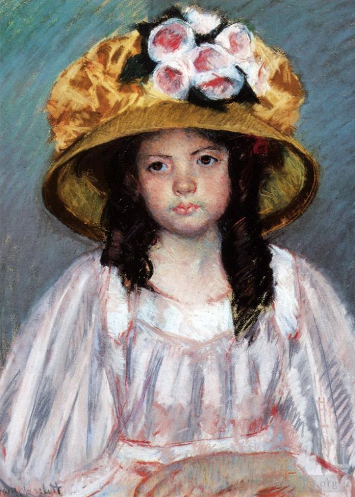 玛丽·史帝文森·卡萨特 的各类绘画作品 -  《圆角大面包》