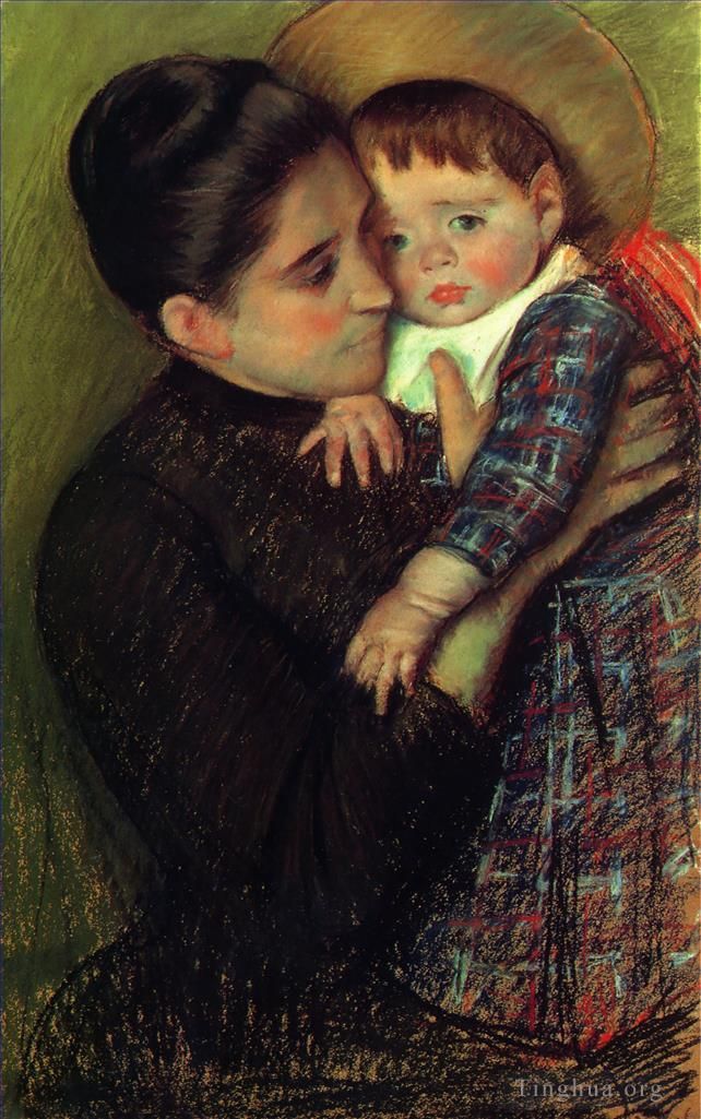玛丽·史帝文森·卡萨特 的各类绘画作品 -  《海伦·德·塞普特伊》
