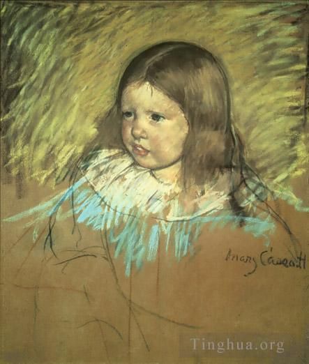 玛丽·史帝文森·卡萨特 的各类绘画作品 -  《玛格丽特·米利根·斯隆》