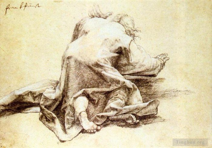 马蒂亚斯·格吕内瓦尔德 的各类绘画作品 -  《来自变形的使徒》