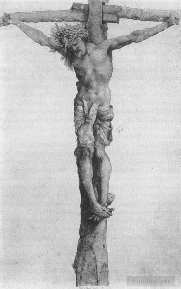 马蒂亚斯·格吕内瓦尔德 的各类绘画作品 -  《受难》