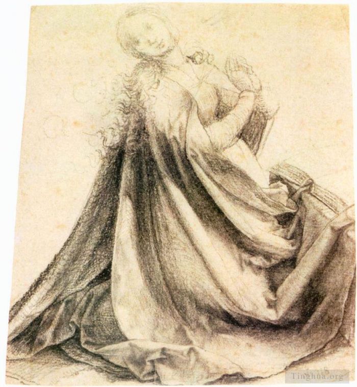 马蒂亚斯·格吕内瓦尔德 的各类绘画作品 -  《圣母领报2》
