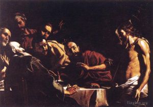 艺术家马蒂亚·普雷蒂作品《圣约翰责备希律王》