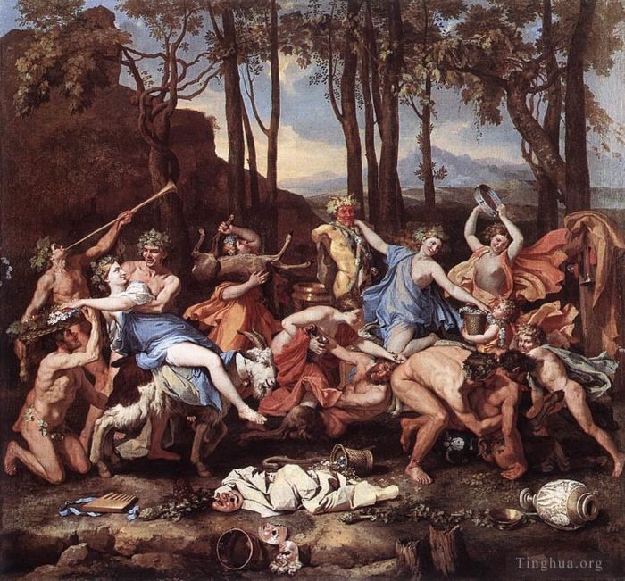 尼古拉斯·普桑 的油画作品 -  《海王星的胜利》