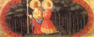 艺术家保罗·乌切洛作品《圣约翰和安萨诺》