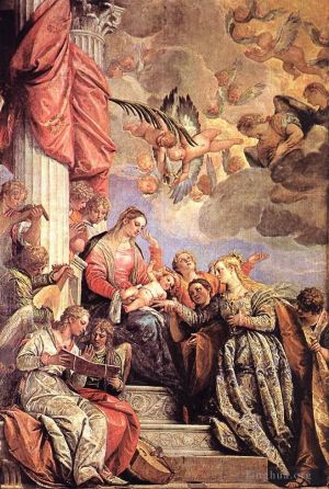 艺术家保罗·委罗内塞作品《圣凯瑟琳的婚礼》
