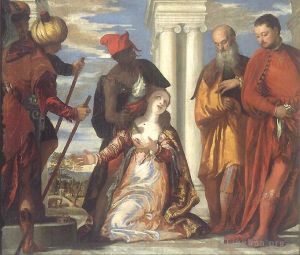 艺术家保罗·委罗内塞作品《圣贾斯汀的殉难》