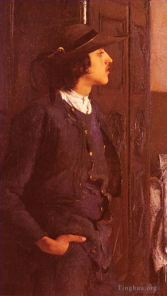 帕斯卡·达仰·布弗莱 的油画作品 -  《帕斯卡·阿道夫·让·新·霍姆·布列塔尼》