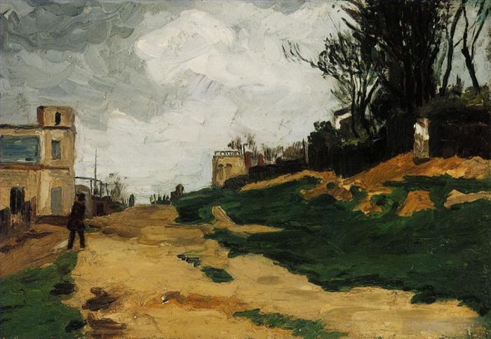 保罗·塞尚 的油画作品 -  《风景1862》