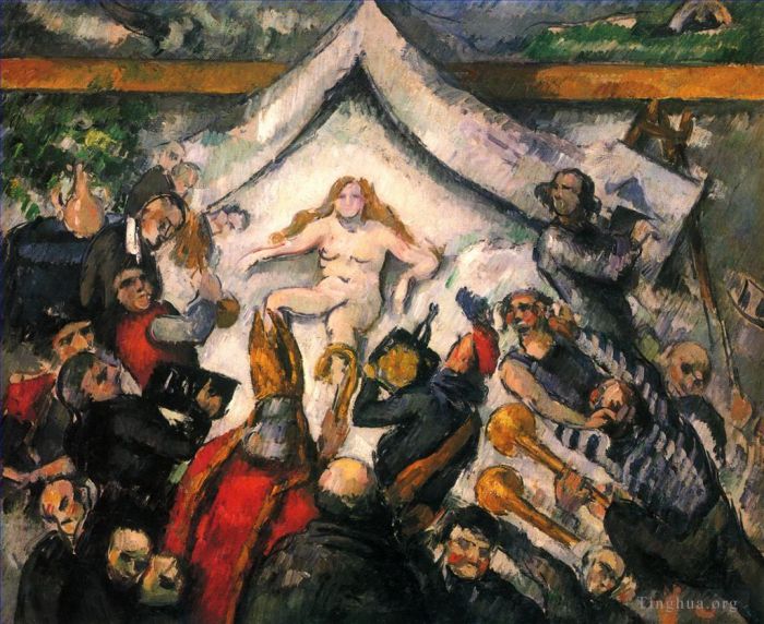 保罗·塞尚 的油画作品 -  《永恒的女人》