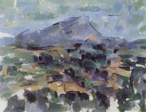 艺术家保罗·塞尚作品《圣维克多山,1906》