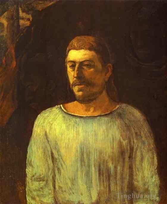 保罗·高更 的油画作品 -  《自画像,1896》