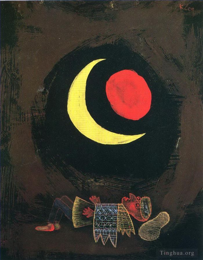 保罗·克利 的油画作品 -  《强梦》