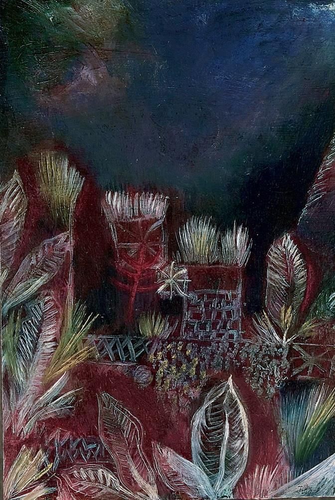 保罗·克利 的油画作品 -  《热带黄昏》