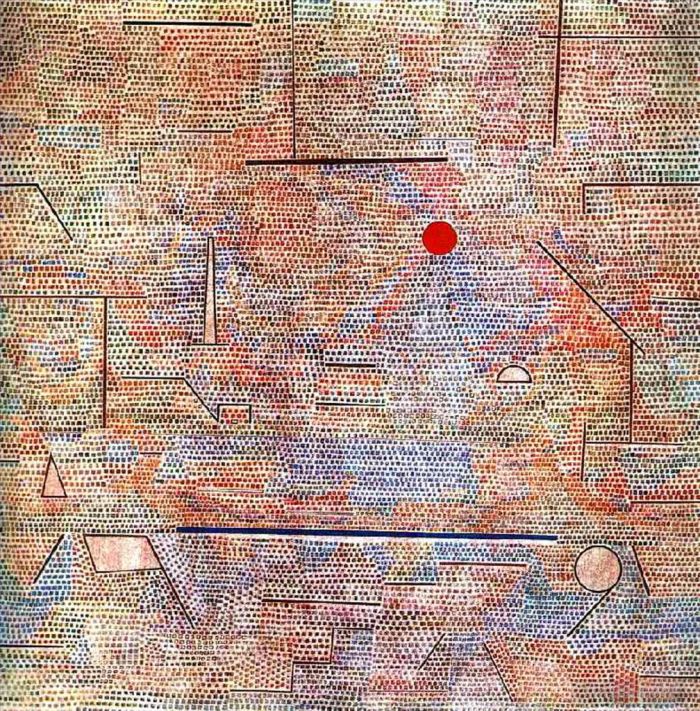 保罗·克利 的各类绘画作品 -  《恶霸》
