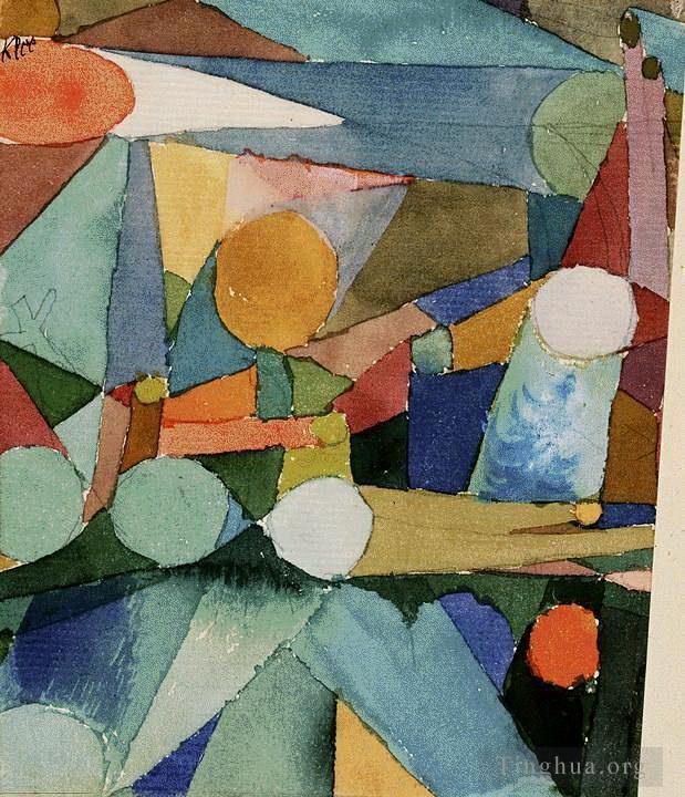 保罗·克利 的各类绘画作品 -  《颜色,形状》