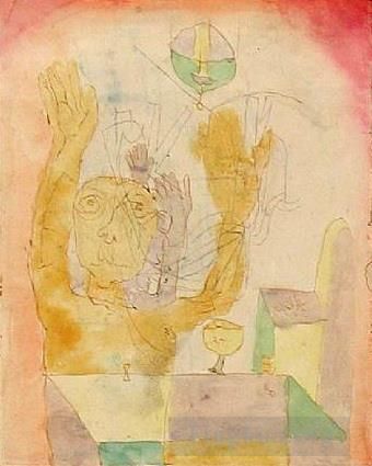 保罗·克利 的各类绘画作品 -  《两派的启示》