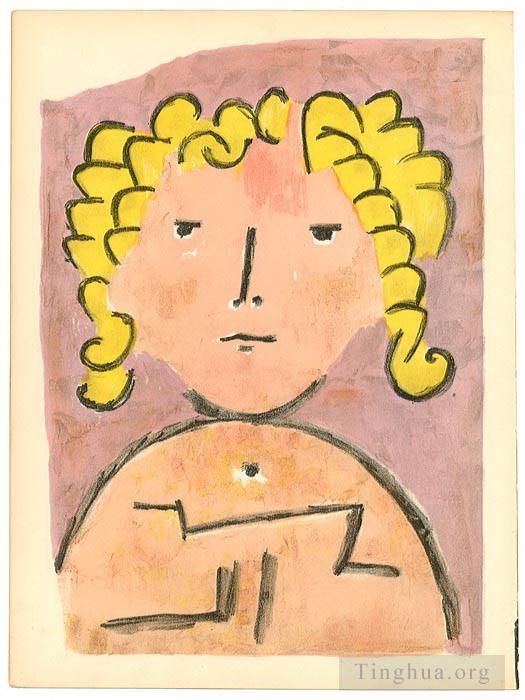 保罗·克利 的各类绘画作品 -  《一个孩子的头》