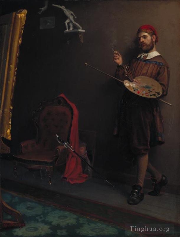 保罗·皮尔 的油画作品 -  《画家》