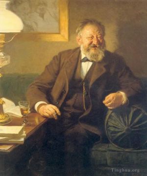 艺术家佩德·塞韦林·克罗作品《索菲斯·尚多夫,1895》