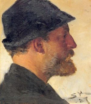 艺术家佩德·塞韦林·克罗作品《维果约翰森,1887》