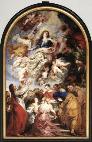 艺术家彼得·保罗·鲁本斯作品《圣母升天,1626》