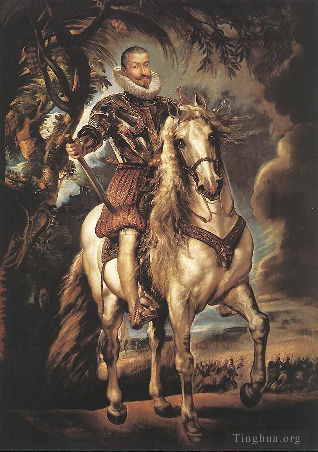 彼得·保罗·鲁本斯 的油画作品 -  《莱尔马公爵》