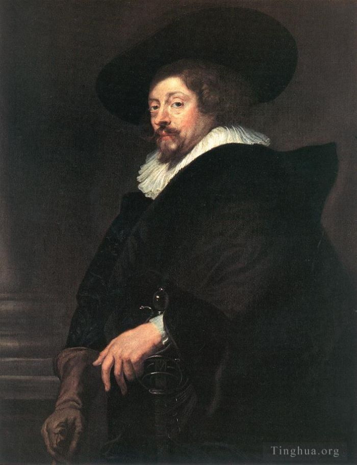 彼得·保罗·鲁本斯 的油画作品 -  《自画像1639》