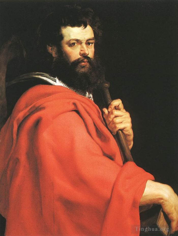 彼得·保罗·鲁本斯 的油画作品 -  《使徒圣詹姆斯》