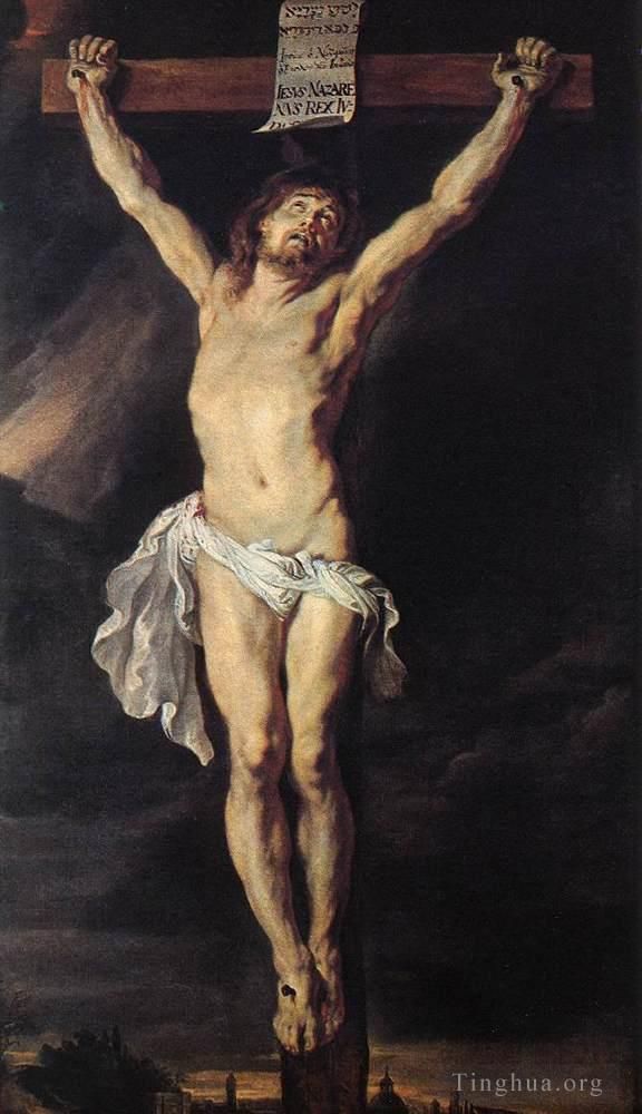 彼得·保罗·鲁本斯 的油画作品 -  《受难的基督》