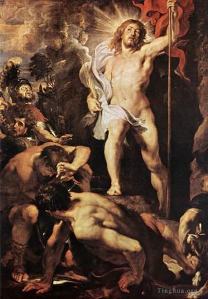 艺术家彼得·保罗·鲁本斯作品《基督的复活》