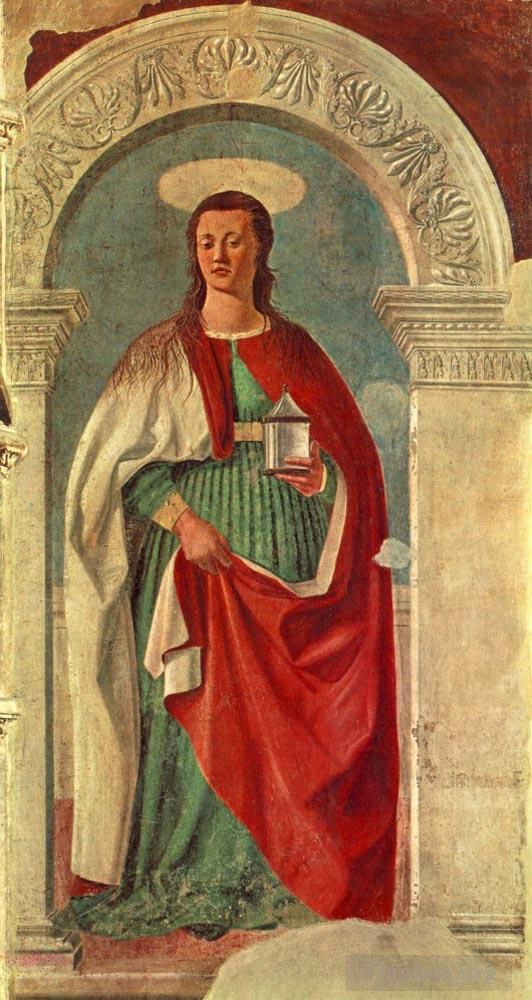 皮耶罗·德拉·弗朗西斯卡 的各类绘画作品 -  《圣玛利亚抹大拉》