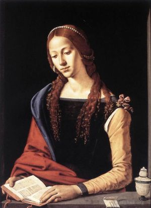 艺术家皮耶罗·迪·科西莫作品《圣玛利亚抹大拉,1490,年代》