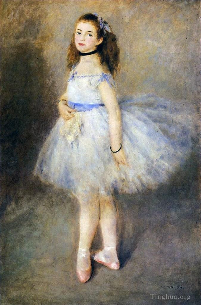 皮埃尔·奥古斯特·雷诺阿 的油画作品 -  《舞者》