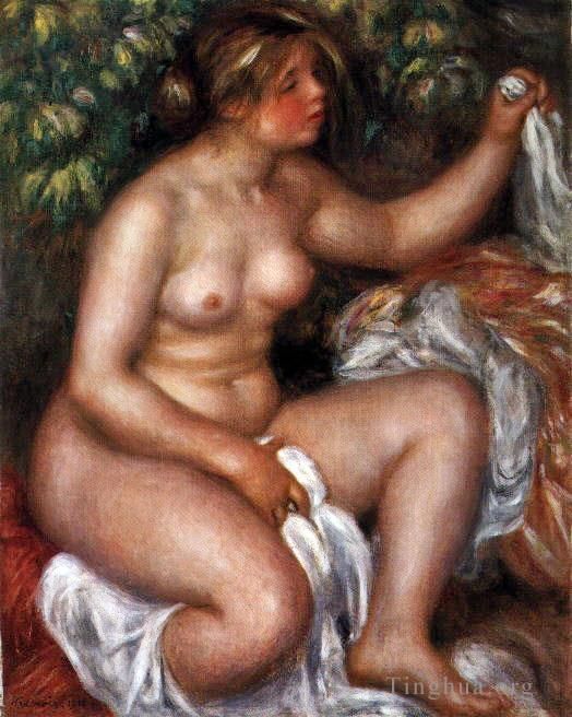皮埃尔·奥古斯特·雷诺阿 的油画作品 -  《班后》