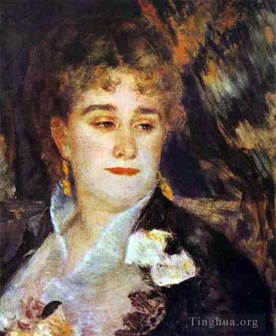 皮埃尔·奥古斯特·雷诺阿 的油画作品 -  《夏彭蒂埃夫人》