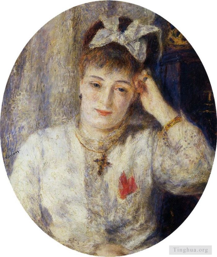 皮埃尔·奥古斯特·雷诺阿 的油画作品 -  《玛丽·穆雷尔》