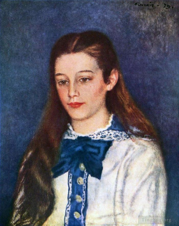 皮埃尔·奥古斯特·雷诺阿 的油画作品 -  《特蕾莎·贝拉德》