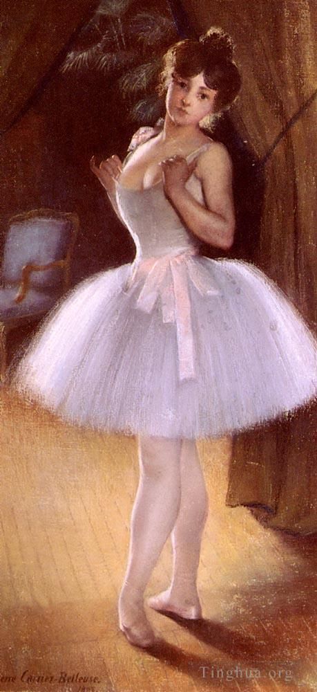 皮埃尔·芮尔·伯勒犹斯 的油画作品 -  《芭蕾舞演员》