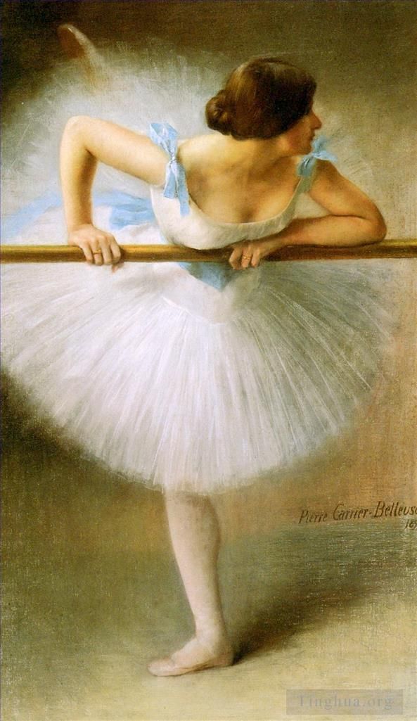皮埃尔·芮尔·伯勒犹斯 的油画作品 -  《La,Danseuse,芭蕾舞演员》