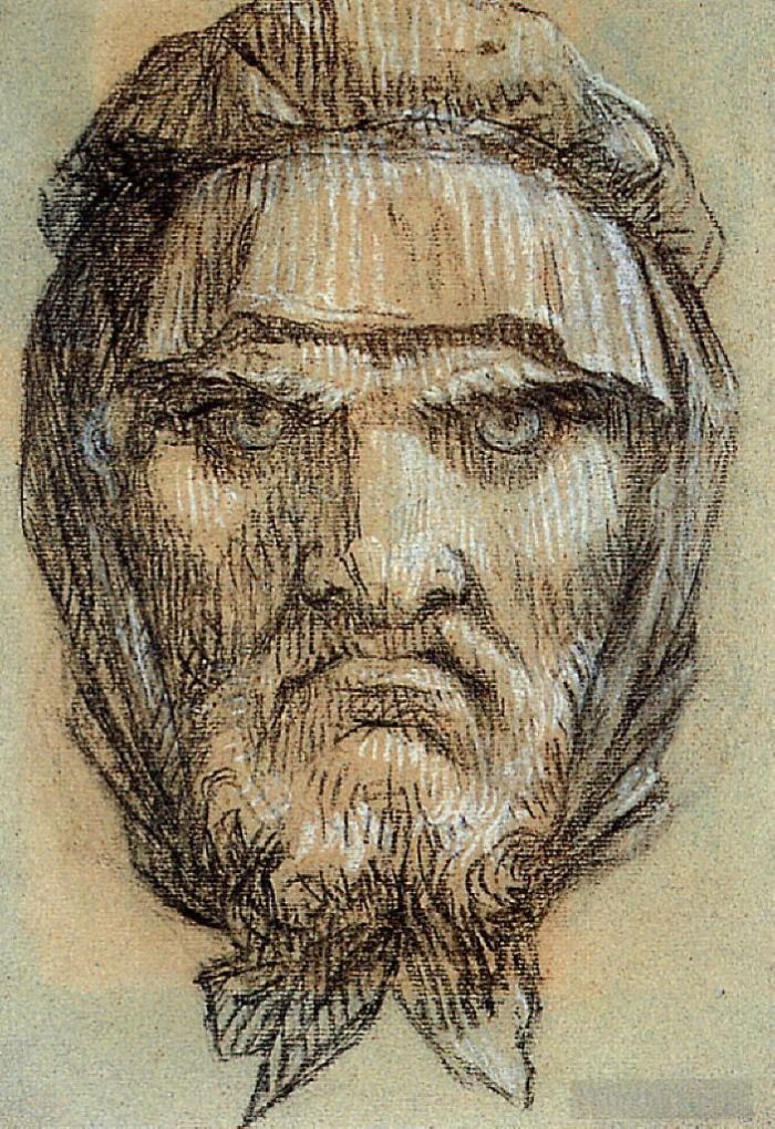 皮埃尔·保罗·普吕东 的各类绘画作品 -  《一个男人的肖像》