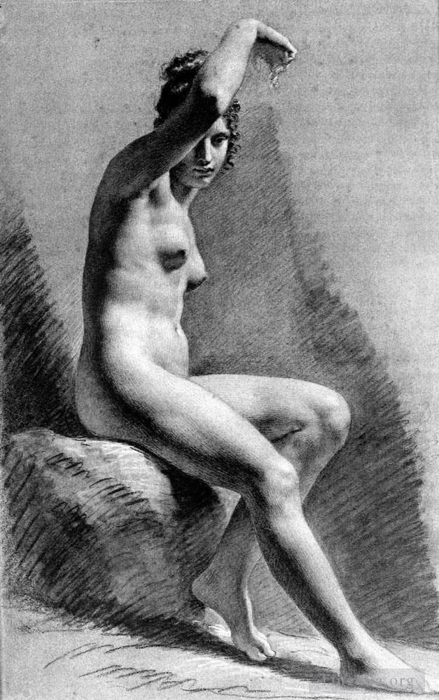 皮埃尔·保罗·普吕东 的各类绘画作品 -  《普鲁东4》