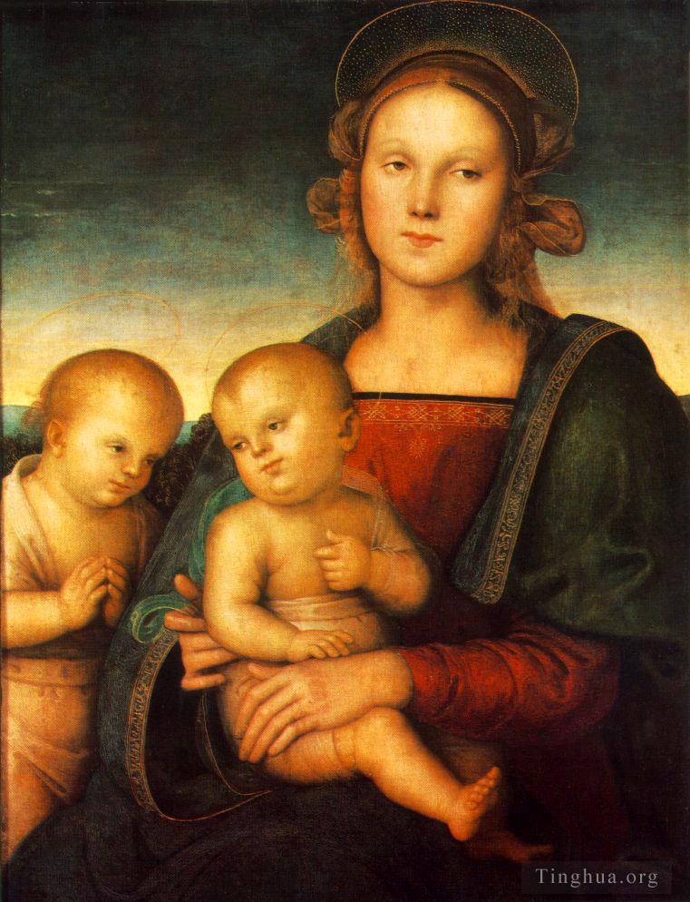 彼得·佩鲁吉诺作品《麦当娜与孩子和小圣约翰,1497》