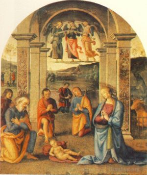 艺术家彼得·佩鲁吉诺作品《普雷塞皮奥,1498》