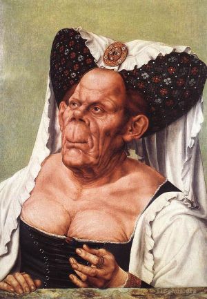 艺术家昆丁·马西斯作品《丑陋的公爵夫人》