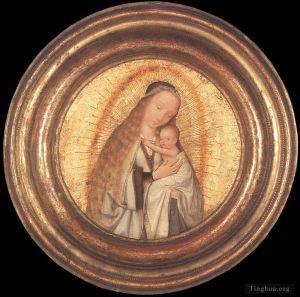 艺术家昆丁·马西斯作品《圣母与孩子》