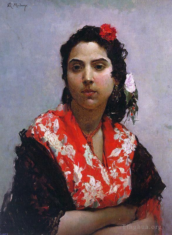 雷蒙多·德·马德拉索·加雷特 的油画作品 -  《吉普赛人》