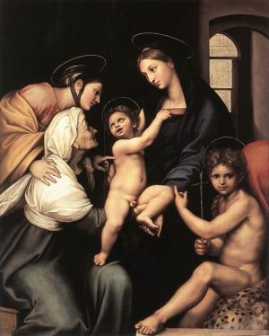 艺术家拉斐尔作品《圣母玛利亚》